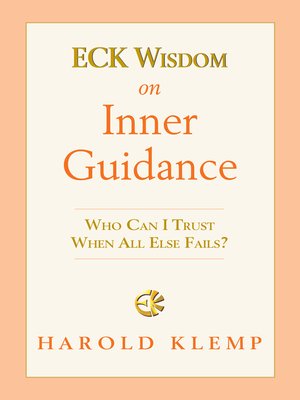 cover image of ECK Wisdom on Inner Guidance